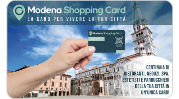 Geschenkkarte Modena Shopping Card