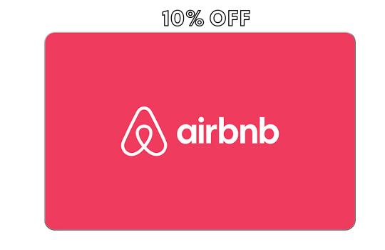 The perfect gift exists: buy Airbnb gift cards for10% off.